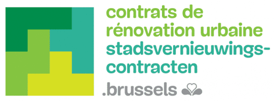 Logo Contrats de rénovation urbaine Bruxelles